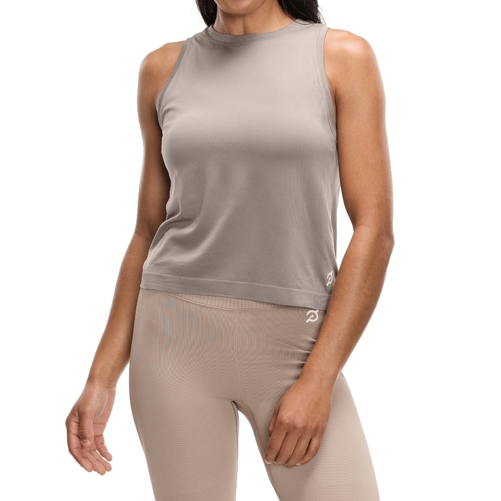 ✨️NWT✨️ Peloton Tan Fitted Sleeveless Tank Top, Size XS/S